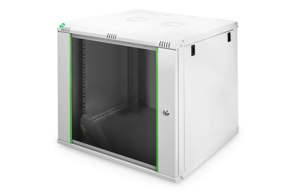 9U wandkast, Dynamic Basic 600x600x478 mm, kleur grijs (RAL 7035) - Networkdiscount.com