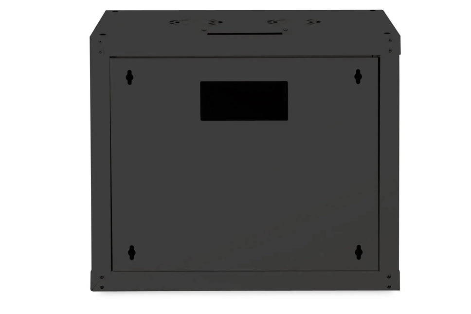 9U wandmontagekast, Uniek 509x600x450 mm, kleur zwart (RAL 9005) - Networkdiscount.com