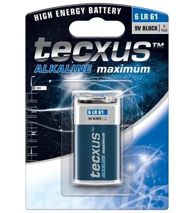 9V Alkaline blok batterij 6LR61 - Networkdiscount.com