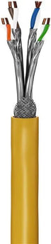 CAT 8.1 S/FTP (PiMF) Netwerkkabel geel 100 M GHMT gecertificeerd - Networkdiscount.com