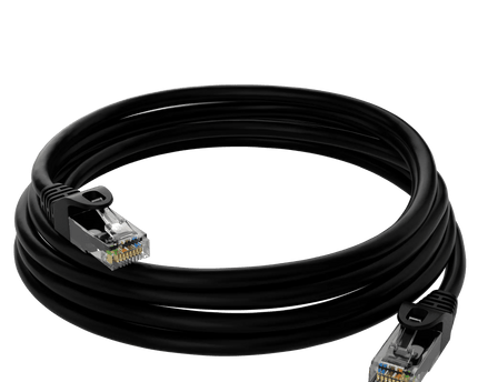 Cat5e 50M Zwart UTP kabel - Networkdiscount.com