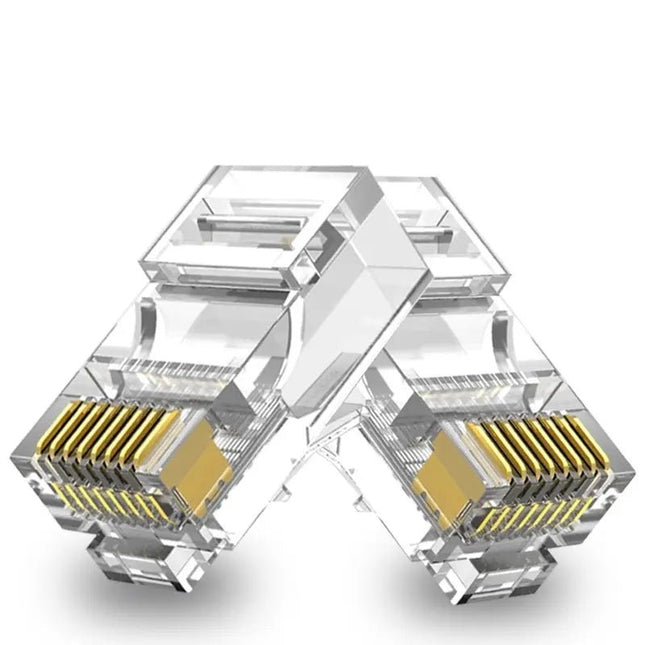 CAT5e Connector RJ45 - UTP 10 stuks voor soepele kabel - Networkdiscount.com