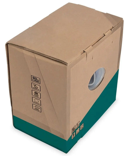 CAT5e U/UTP kabel stug PVC Grijs 305M 100% koper - Networkdiscount.com