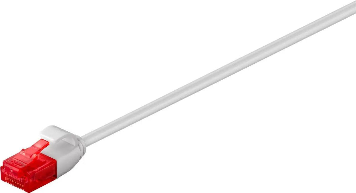 CAT6 0.15M grijs SLIM UTP kabel 100% koper - Networkdiscount.com