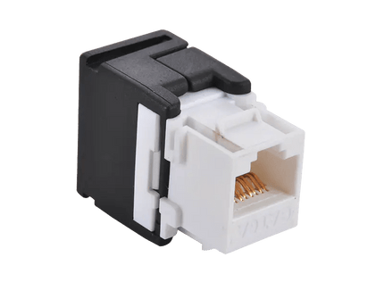 CAT6 keystone RJ45 UTP 180° toolless - Networkdiscount.com