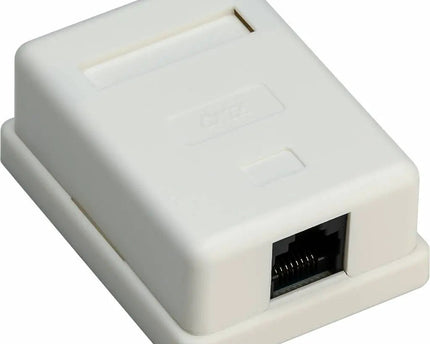 CAT6 opbouwdoos 1x RJ45 UTP - Networkdiscount.com