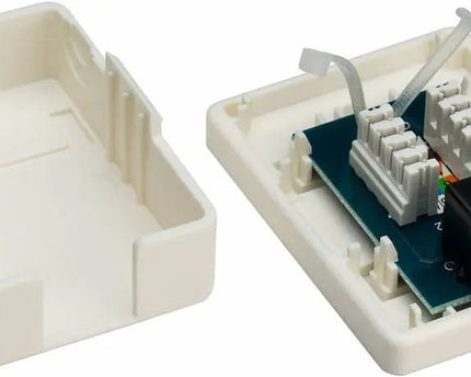 CAT6 opbouwdoos 1x RJ45 UTP - Networkdiscount.com