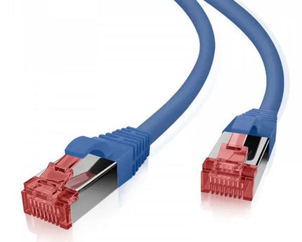 Cat6 S/FTP PIMF LSOH blauw 0.25 meter - Networkdiscount.com