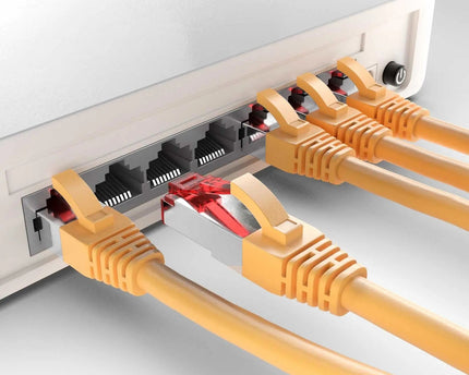 Cat6 S/FTP PIMF LSOH geel 10 meter - Networkdiscount.com