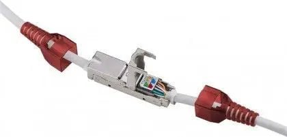 Cat6 STP koppelstuk slim Toolless - Networkdiscount.com