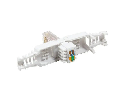 CAT6 Toolless Connector RJ45 - UTP voor stugge kabel - Networkdiscount.com