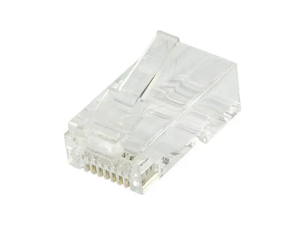 CAT6a Connector RJ45 - UTP 10 stuks voor soepele en stugge kabel - Networkdiscount.com