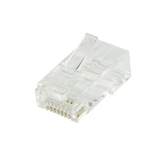 CAT6a Connector RJ45 - UTP 10 stuks voor soepele en stugge kabel - Networkdiscount.com