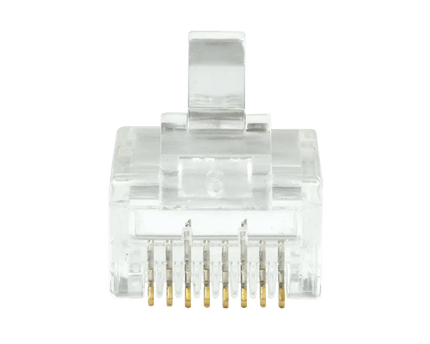 CAT6a Connector RJ45 - UTP 10 stuks voor soepele en stugge kabel - Networkdiscount.com