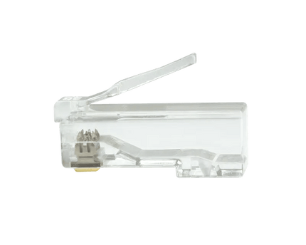 CAT6a Connector RJ45 - UTP 10 stuks voor soepele en stugge kabel - Networkdiscount.com