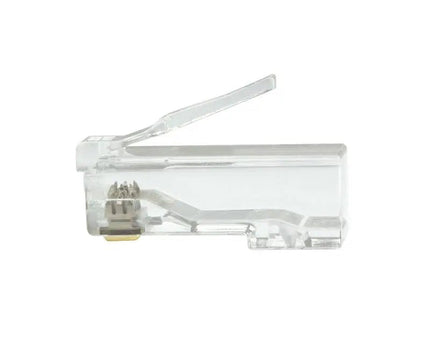 CAT6a Connector RJ45 - UTP 50 stuks voor soepele en stugge kabel - Networkdiscount.com