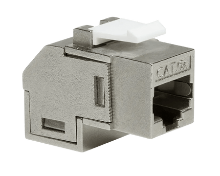 CAT6a keystone koppelstuk STP haaks - Networkdiscount.com