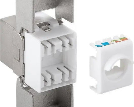 CAT6a keystone RJ45 STP toolless - Networkdiscount.com