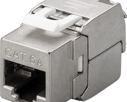 CAT6a keystone RJ45 STP toolless - Networkdiscount.com