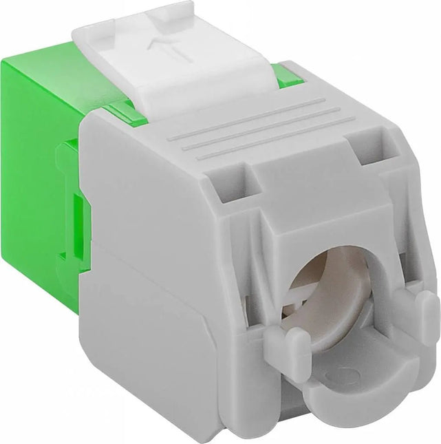 CAT6a Keystone RJ45 unshielded groen - Networkdiscount.com