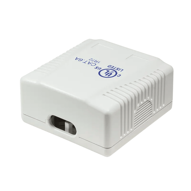 CAT6a opbouwdoos 2x RJ45 STP - Networkdiscount.com