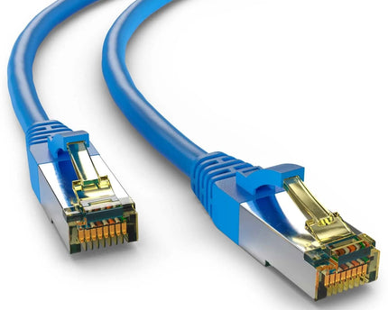 Cat6a S/FTP PIMF LSZH Blauw 1 meter - Networkdiscount.com