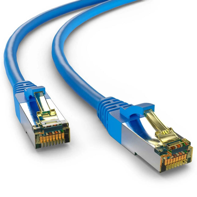 Cat6a S/FTP PIMF LSZH Blauw 1 meter - Networkdiscount.com
