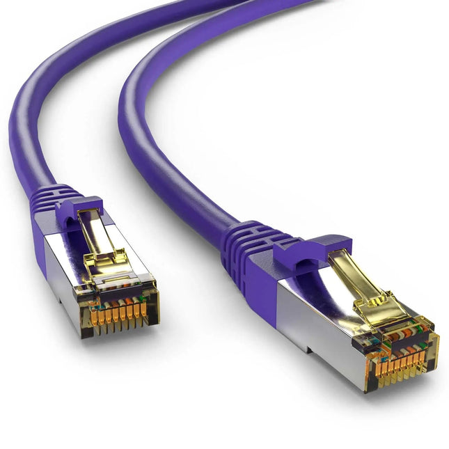 Cat6a S/FTP PIMF LSZH Paars 1.5 meter - Networkdiscount.com