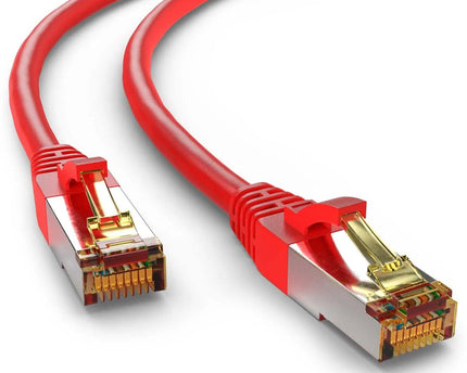 Cat6a S/FTP PIMF LSZH rood 1.5 meter - Networkdiscount.com