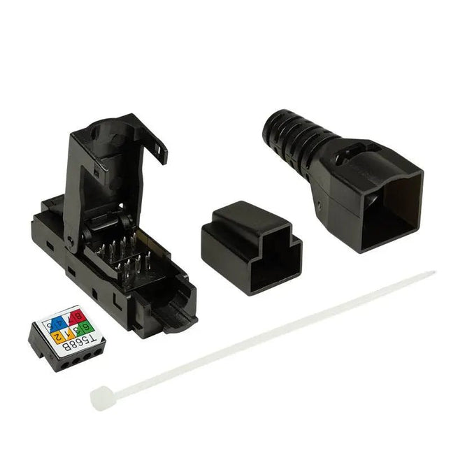 CAT6a Toolless RJ45 Connector - UTP voor soepele en stugge kabel - Networkdiscount.com