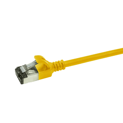 CAT6a U/FTP Ultraflex, 100% koper, geel, 2M - Networkdiscount.com