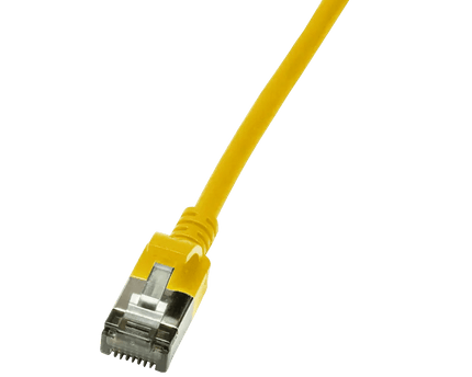 CAT6a U/FTP Ultraflex, 100% koper, geel, 2M - Networkdiscount.com