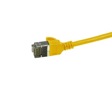 CAT6a U/FTP Ultraflex, 100% koper, geel, 2M - Networkdiscount.com