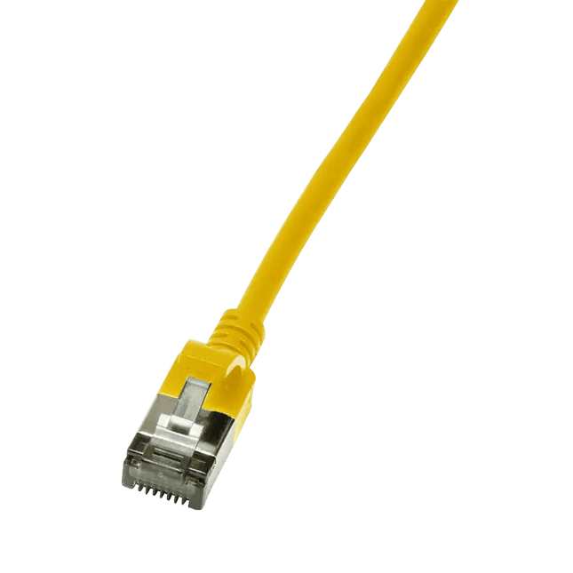 CAT6a U/FTP Ultraflex, 100% koper, geel, 3M - Networkdiscount.com
