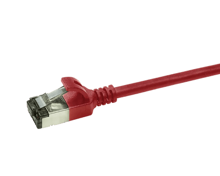CAT6a U/FTP Ultraflex, 100% koper, rood, 0.5M - Networkdiscount.com