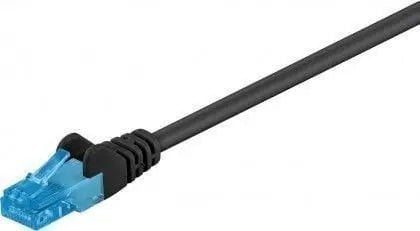 CAT6a U/UTP LSZH zwart 1 meter - Networkdiscount.com