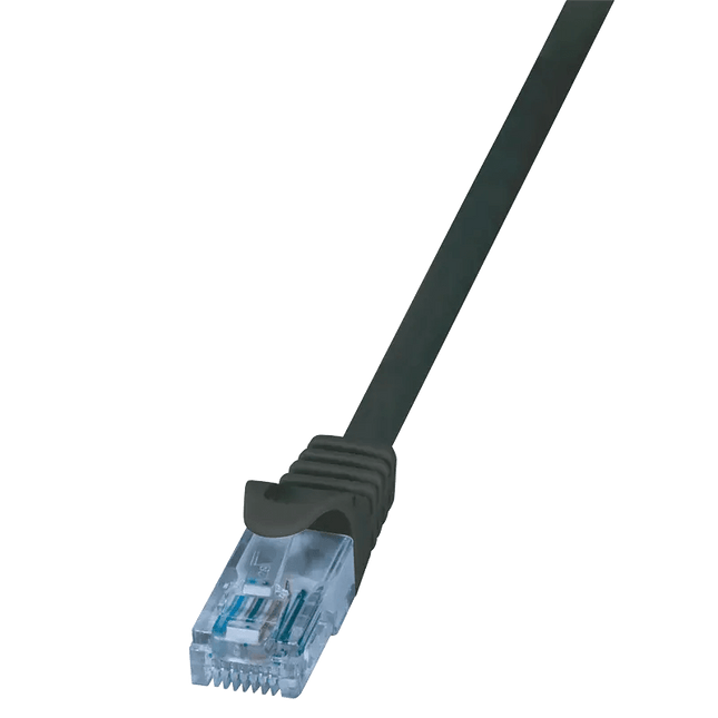 CAT6a U/UTP zwart 1.5M CCA - Networkdiscount.com