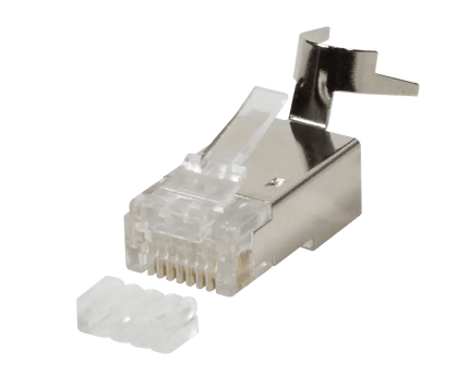 CAT6a/CAT7 Connector RJ45 - STP 10 stuks voor stugge kabel - Networkdiscount.com