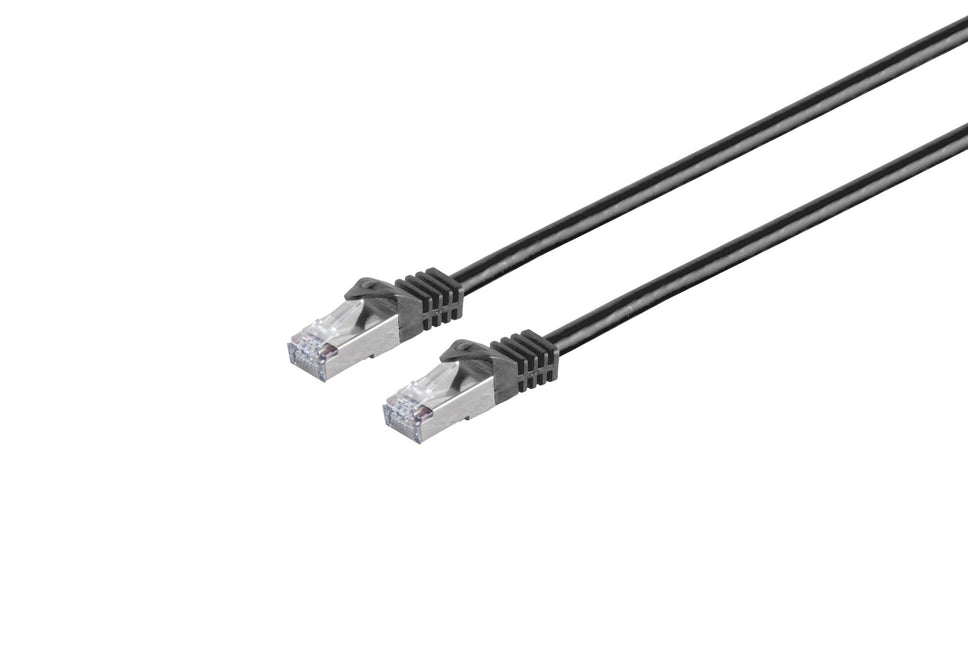 Cat7 25M Zwart SSTP/PiMF halogeenvrij patchkabel - Networkdiscount.com