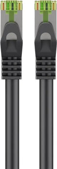 CAT8.1 S/FTP LSZH 0.25M Zwart GHMT gecertificeerd - Networkdiscount.com