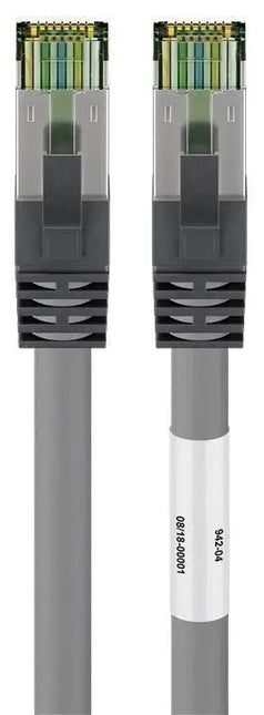 CAT8.1 S/FTP PIMF LSZH 0.25M Grijs - Networkdiscount.com