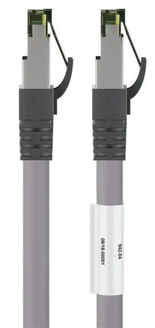 CAT8.1 S/FTP PIMF LSZH 0.25M Grijs - Networkdiscount.com