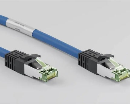 CAT8.1 S/FTP PIMF LSZH 0.5M Blauw - Networkdiscount.com