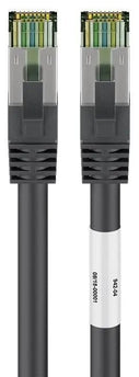 CAT8.1 S/FTP PIMF LSZH 10M Zwart - Networkdiscount.com
