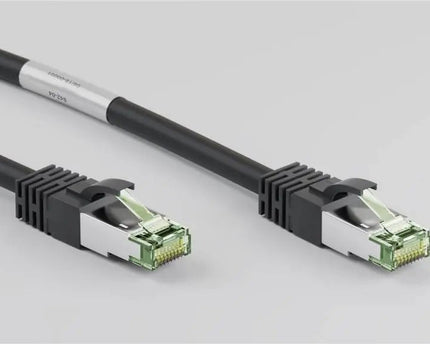 CAT8.1 S/FTP PIMF LSZH 10M Zwart - Networkdiscount.com