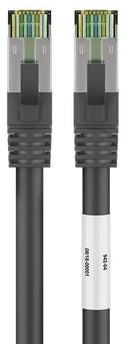 CAT8.1 S/FTP PIMF LSZH 10M Zwart - Networkdiscount.com