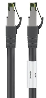 CAT8.1 S/FTP PIMF LSZH 1M Zwart - Networkdiscount.com