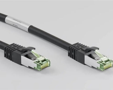 CAT8.1 S/FTP PIMF LSZH 3M Zwart - Networkdiscount.com