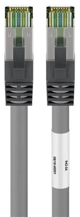 CAT8.1 S/FTP PIMF LSZH 5M Grijs - Networkdiscount.com
