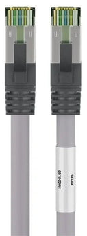 CAT8.1 S/FTP PIMF LSZH 5M Grijs - Networkdiscount.com